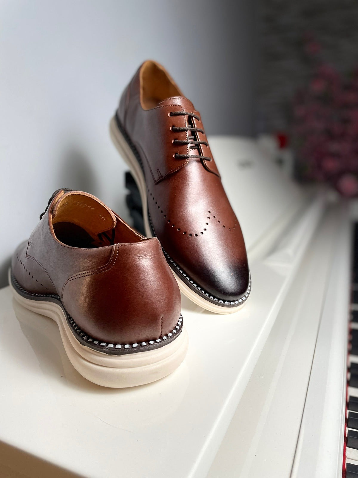 Leather Dress Sneakers