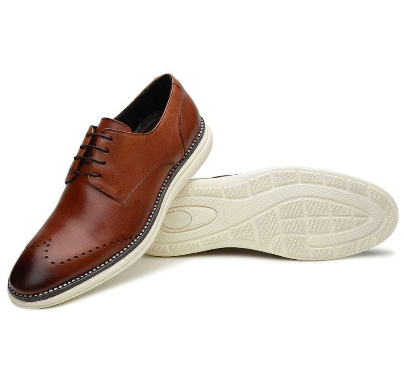 Leather Dress Sneakers